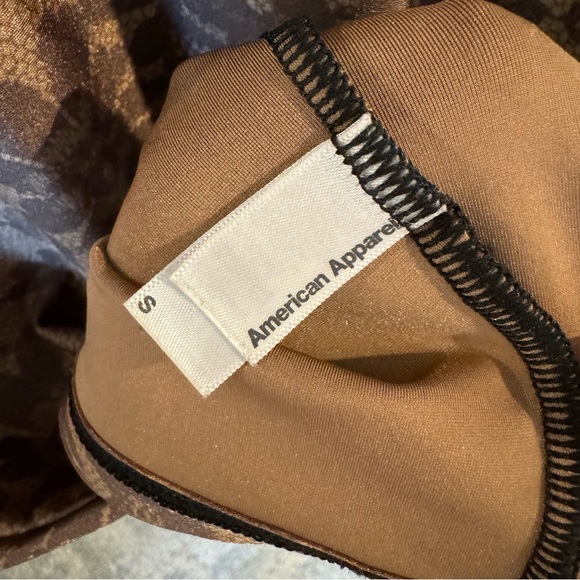 American Apparel Floral Lace Spandex Dress - Picture 3 of 4